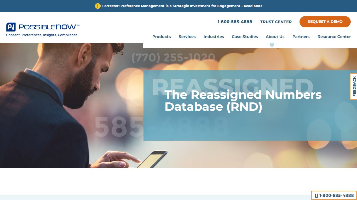 The Reassigned Numbers Database (RND) | PossibleNOW